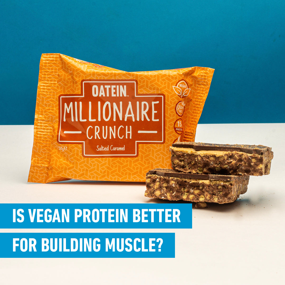 Is Vegan Protein Better for Building Muscle Than Meat Protein? Oatein