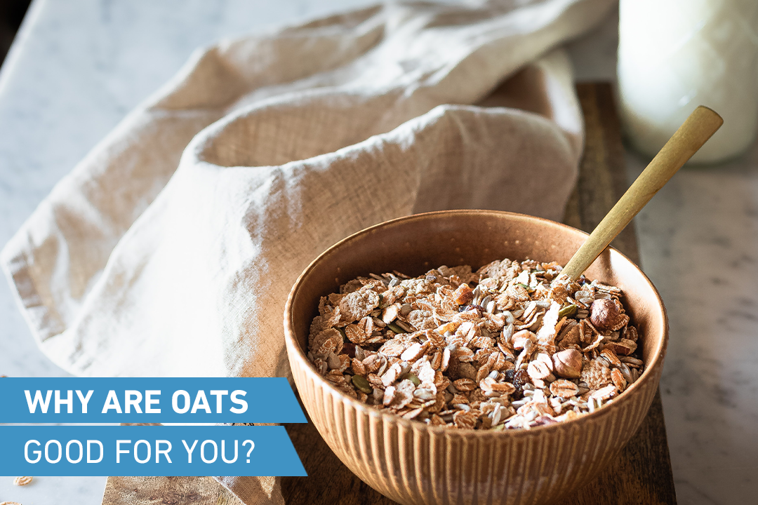 oats in bowl with blanket