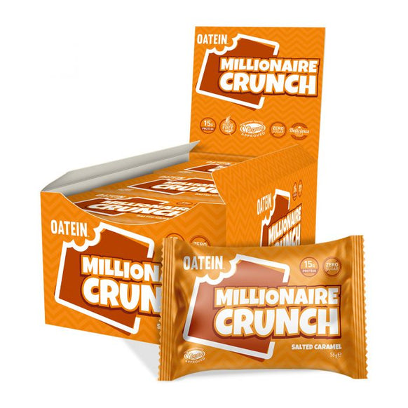 Oatein Millionaire Crunch (12 Pack) - Salted Caramel