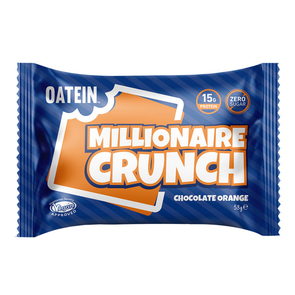 Oatein Millionaire Crunch (12 Pack) - Chocolate Orange