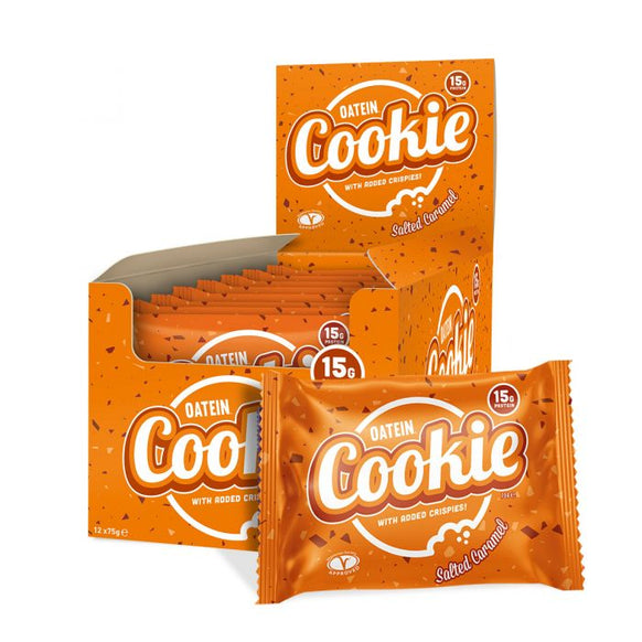 Oatein Cookie (12 Pack) - Salted Caramel