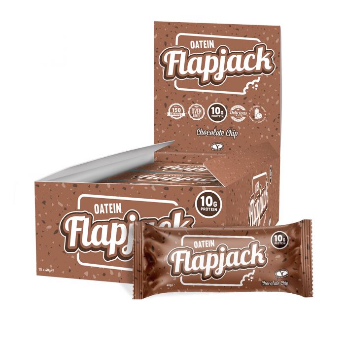 Oatein Flapjack (15 Pack) - Chocolate Chip