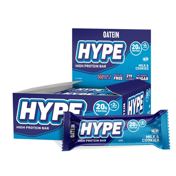 Oatein Hype (12 Pack) - Milk & Cookies
