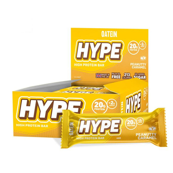 Oatein Hype (12 Pack) - Peanutty Caramel