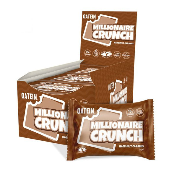 Oatein Millionaire Crunch (12 Pack) - Hazelnut Caramel