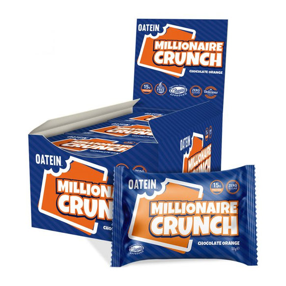 Oatein Millionaire Crunch (12 Pack) - Chocolate Orange