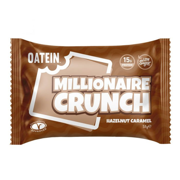 Oatein Millionaire Crunch (12 Pack) - Hazelnut Caramel